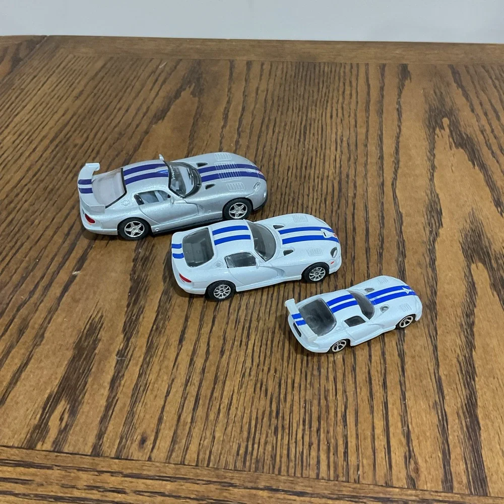 Dodge VIPER GTSR, GTS Coupe, Collector Car Set 1:36, 1/43